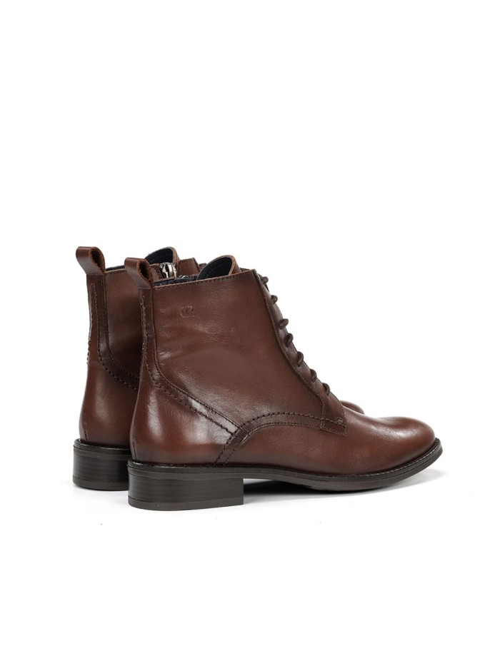 BOTINES DE CORDONES MARRONES PARA MUJER DORKING HARVARD D-8343
