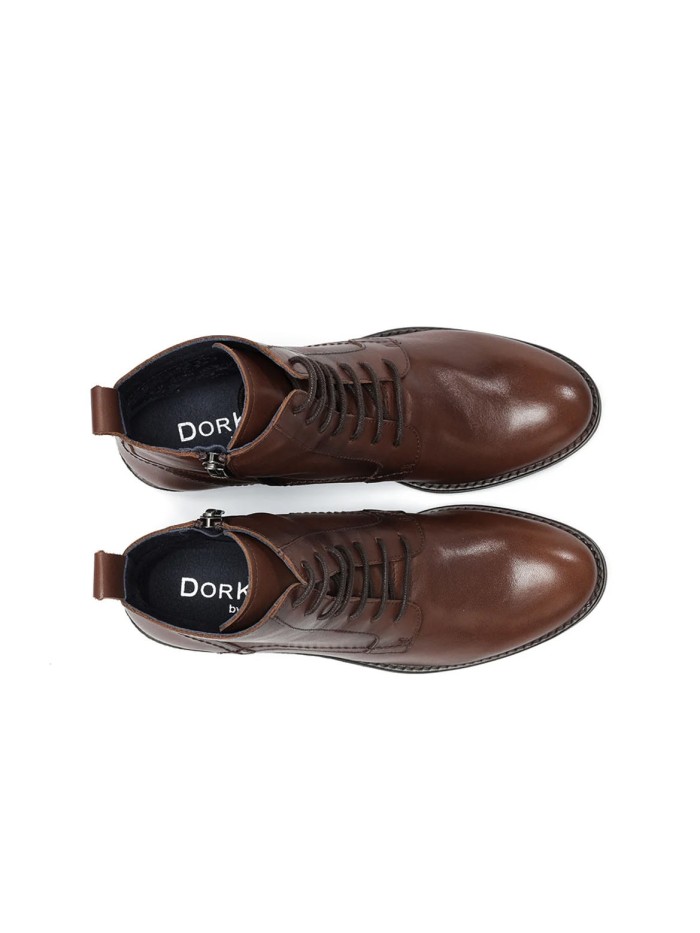 BOTINES DE CORDONES MARRONES PARA MUJER DORKING HARVARD D-8343