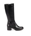 BOTA DE CAÑA ALTA NEGRA DE PIEL Fluchos ALISS F1374