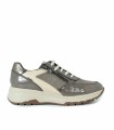 ZAPATILLAS CASUALES CON DETALLES METALIZADOS FLUCHOS F2308 TAUPE