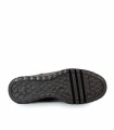 BOTÍN NEGRO DE PIEL CON CUÑA FLUCHOS LIVE F2100 CUERO