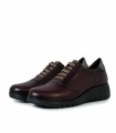 ZAPATO DEPORTIVO DE PIEL FLUCHOS LIVE F2096 BURDEOS