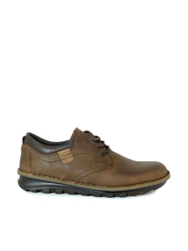 ZAPATILLAS CONFORT CON CORDONES FLUCHOS F2258 PIEDRA
