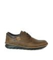 ZAPATILLAS CONFORT CON CORDONES FLUCHOS F2258 PIEDRA
