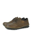 ZAPATILLAS CONFORT CON CORDONES FLUCHOS F2258 PIEDRA