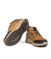 BOTÍN CASUAL CON CORDONES FLUCHOS F2295 AMARILLO