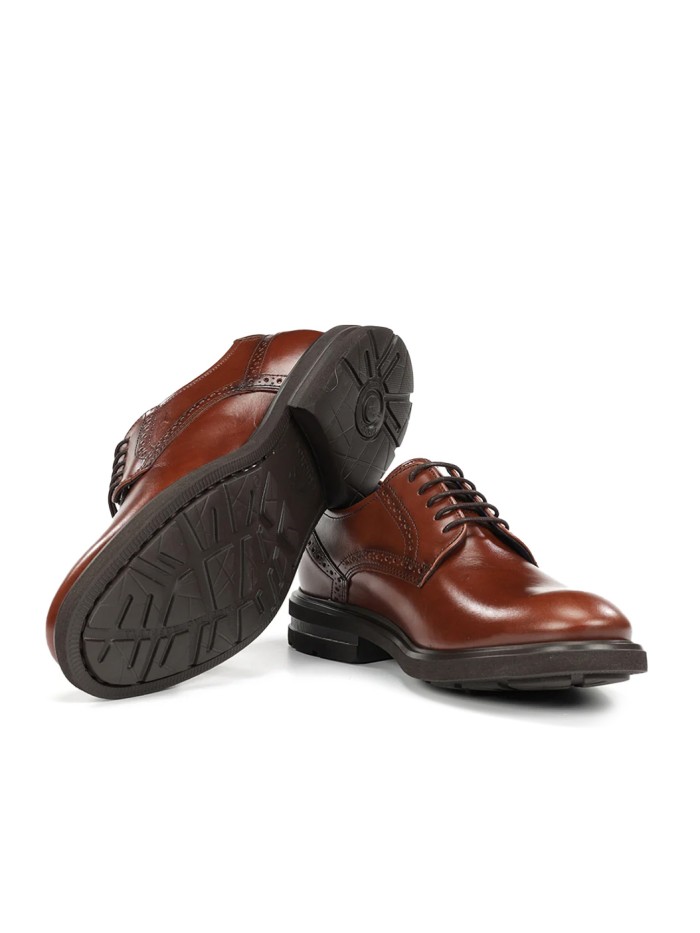 BLUCHER DE PIEL HOMBRE CAMEL FLUCHOS WILLIAM F1351