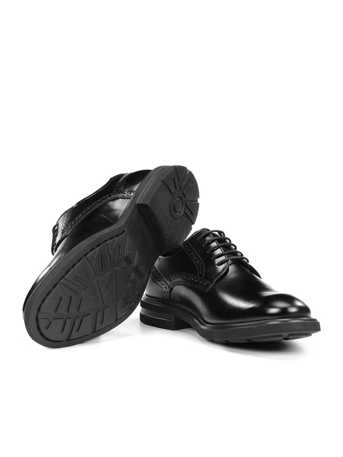 ZAPATOS HOMBRE CORDONES NEGRO FLUCHOS BELGAS 630