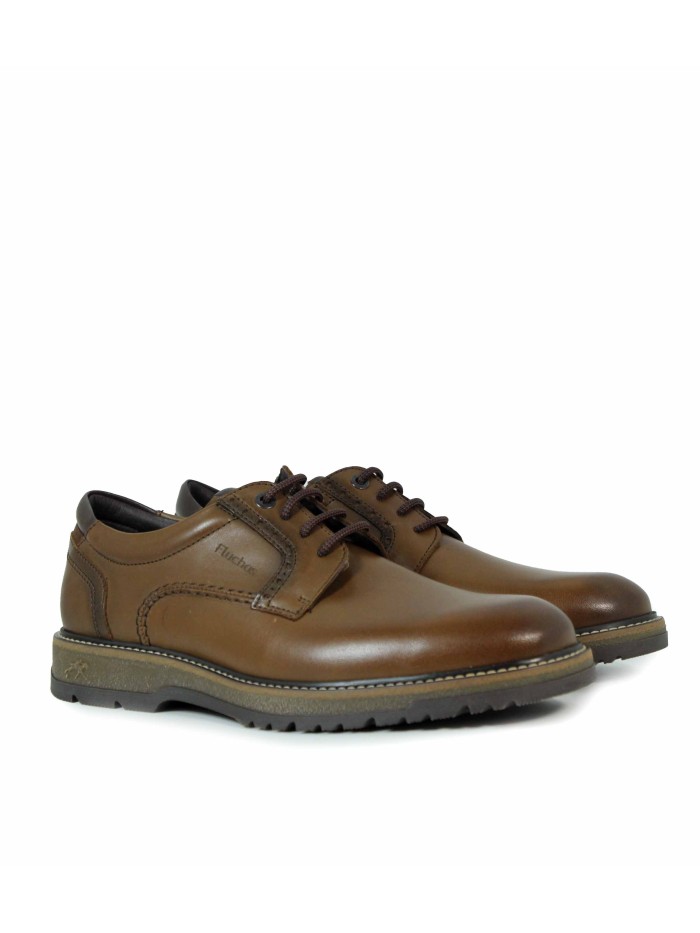 ZAPATOS FORMALES CON CORDONES FLUCHOS F2319 CUERO