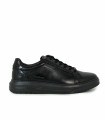 ZAPATILLAS CASUALES DE PIEL FLUCHOS F2134 NEGRO