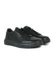 ZAPATILLAS CASUALES DE PIEL FLUCHOS F2134 NEGRO