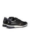 ZAPATILLAS DEPORTIVAS NEGRAS DE PIEL HOMBRE FLUCHOS LOUIS F1600