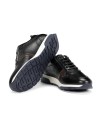 ZAPATILLAS DEPORTIVAS NEGRAS DE PIEL HOMBRE FLUCHOS LOUIS F1600