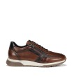 ZAPATILLAS CASUAL PARA HOMBRE EN PIEL MARRÓN FLUCHOS F1600