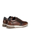 ZAPATILLAS CASUAL PARA HOMBRE EN PIEL MARRÓN FLUCHOS F1600