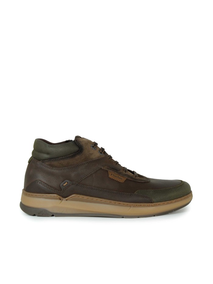 ZAPATO BOTÍN CASUAL  FLUCHOS F2280 CAFÉ