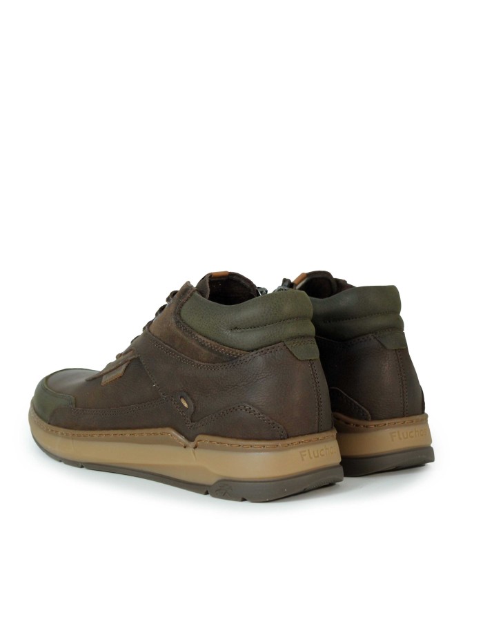 ZAPATO BOTÍN CASUAL  FLUCHOS F2280 CAFÉ