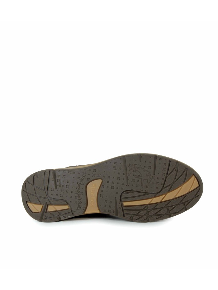 ZAPATO BOTÍN CASUAL  FLUCHOS F2280 CAFÉ