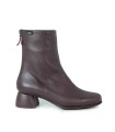 BOTINES DE PIEL DE MUJER CON TACÓN BAJO ROJO GAIMO CHUCK