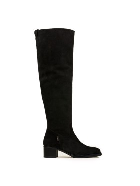 BOTA DE CAÑA ALTA CON TACÓN EN TENDENCIA GAIMO ADELAIS NEGRO