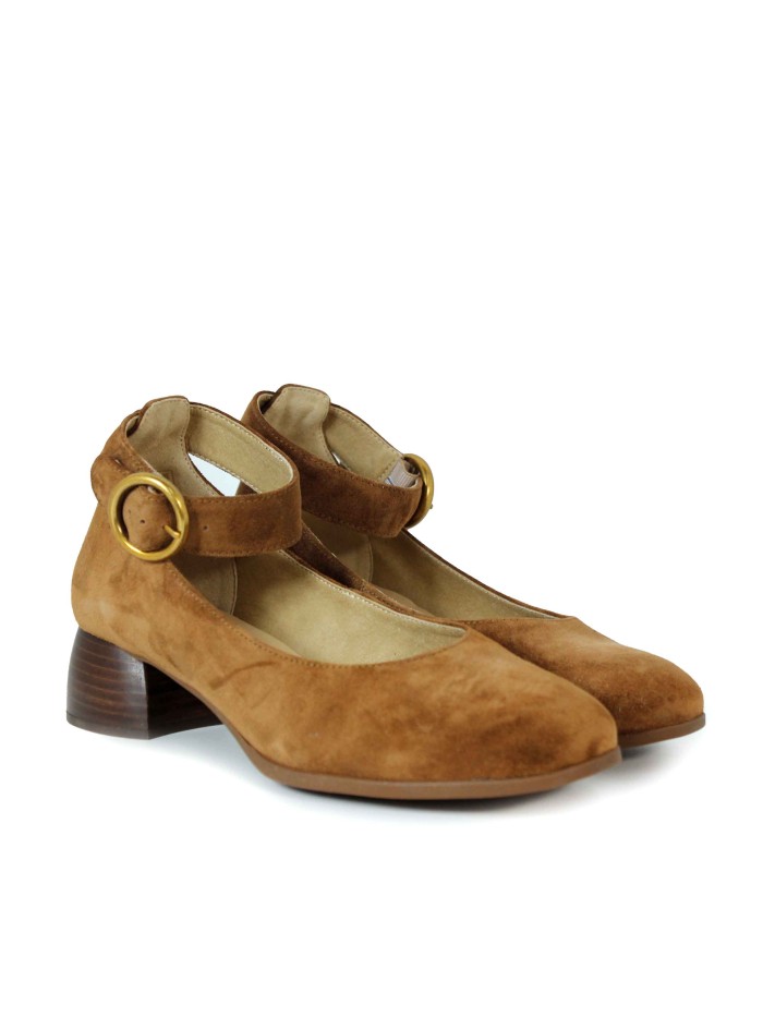 ZAPATO BAILARINA DE TACÓN BAJO GAIMO CHANTAL GAIMO