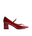ZAPATOS MARY-JANE EFECTO CHAROL GIOSEPPO WINDHAM BURDEOS