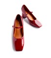 ZAPATOS MARY-JANE EFECTO CHAROL GIOSEPPO WINDHAM BURDEOS