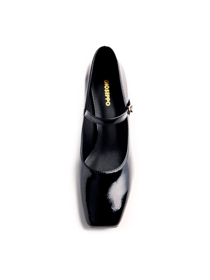ZAPATOS MARY-JANE EFECTO CHARON GIOSEPPO WINDHAM NEGRO