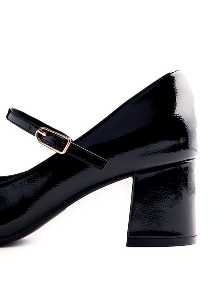 ZAPATOS MARY-JANE EFECTO CHARON GIOSEPPO WINDHAM NEGRO
