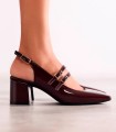 ZAPATOS MARY-JANE EFECTO CHAROL GIOSEPPO SODUS MARRÓN