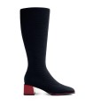 BOTA TACÓN ROJO GIOSEPPO INGER NEGRO