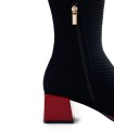 BOTA TACÓN ROJO GIOSEPPO INGER NEGRO