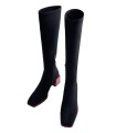 BOTA TACÓN ROJO GIOSEPPO INGER NEGRO