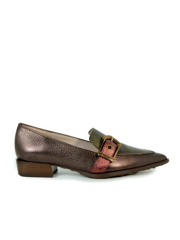 MOCASÍN CON HEBILLA METALIZADOS HISPANITAS CHI254262 MULTICOLOR