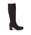 BOTAS ALTAS ELÁSTICAS MISS ELASTIC 078173 MARRÓN