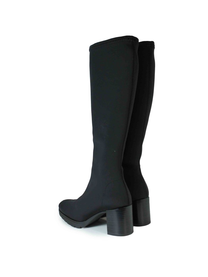BOTAS ALTAS ELÁSTICAS MISS ELASTIC 078173 NEGRO