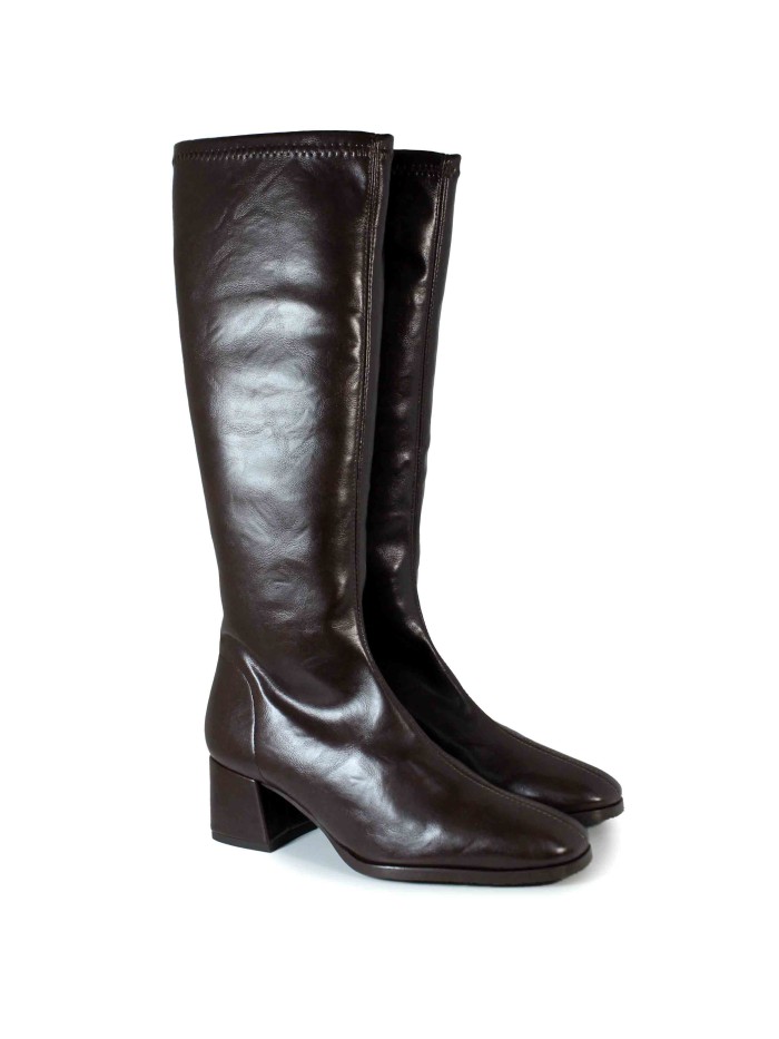 BOTAS ALTAS ELÁSTICAS MISS ELASTIC 078331 MOKA