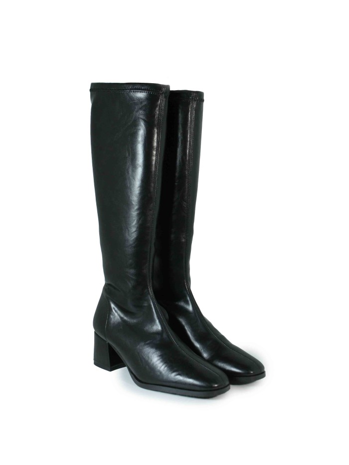 BOTAS ALTAS ELÁSTICAS MISS ELASTIC 078331 NEGRO