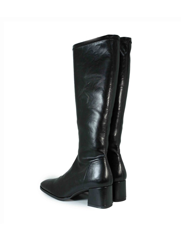 BOTAS ALTAS ELÁSTICAS MISS ELASTIC 078331 NEGRO
