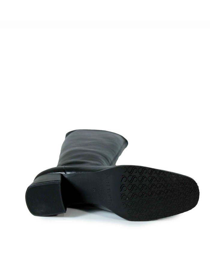 BOTAS ALTAS ELÁSTICAS MISS ELASTIC 078331 NEGRO