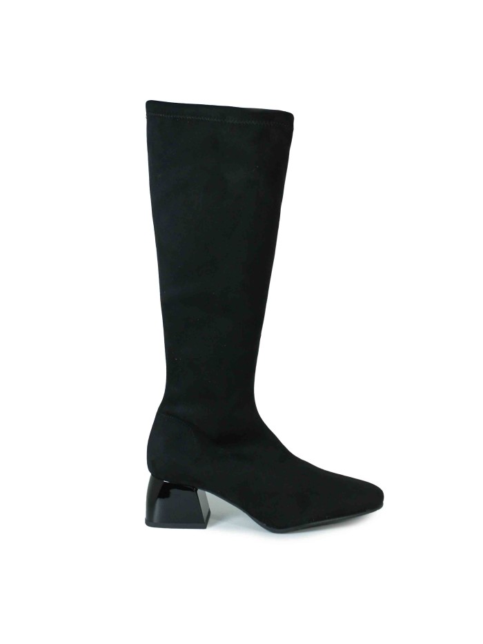 BOTAS ALTAS ELÁSTICAS MISS ELASTIC 078663 NEGRO