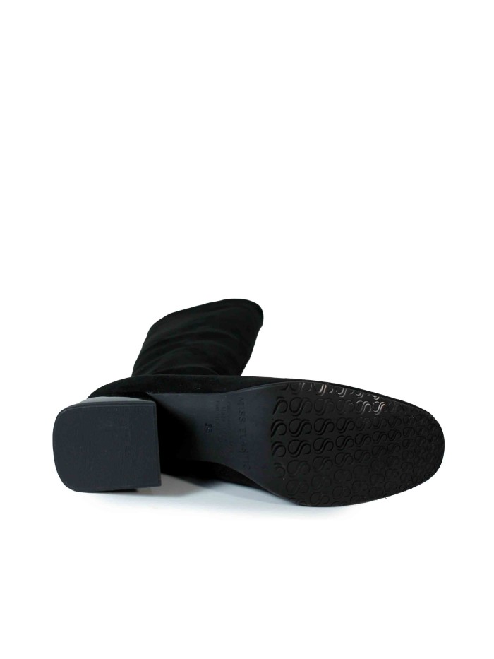 BOTAS ALTAS ELÁSTICAS MISS ELASTIC 078663 NEGRO