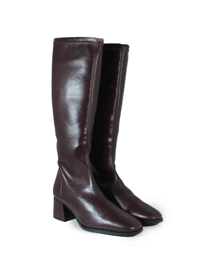 BOTAS ALTAS ELÁSTICAS MISS ELASTIC 078331 BURDEOS