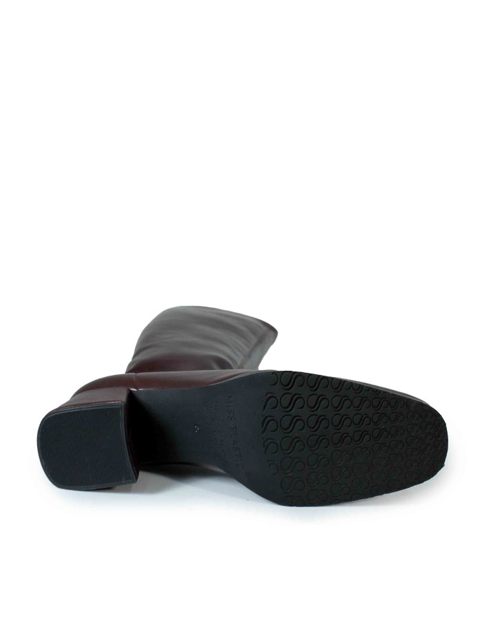 BOTAS ALTAS ELÁSTICAS MISS ELASTIC 078331 BURDEOS
