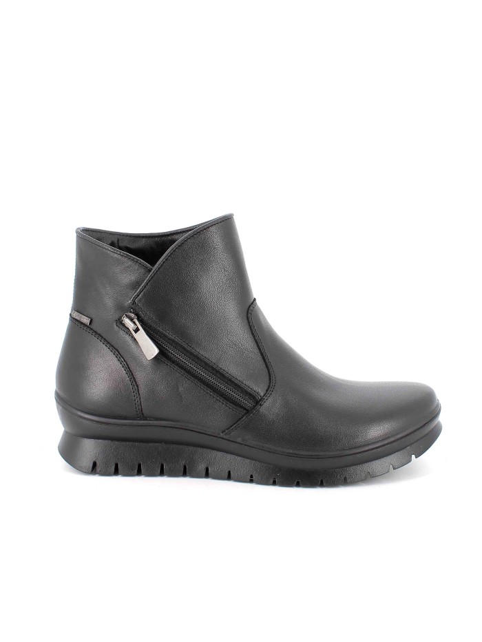BOTÍN NEGRO GORETEX IGICO DE MUJER CON PELO 66587-00
