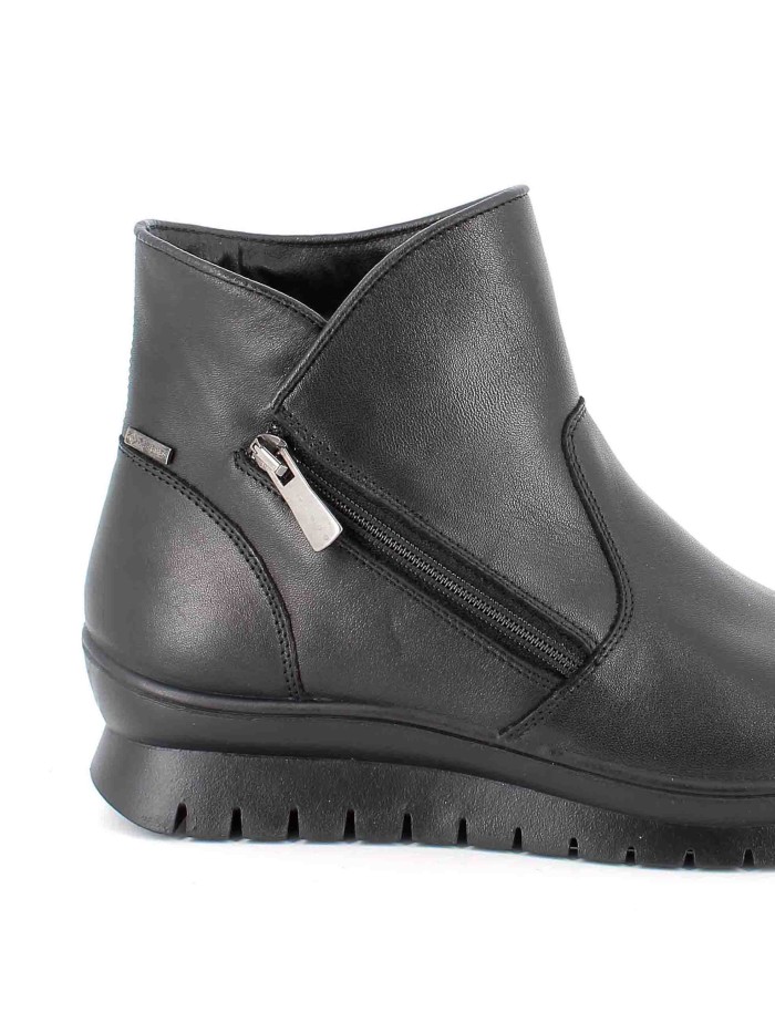 BOTÍN NEGRO GORETEX IGICO DE MUJER CON PELO 66587-00