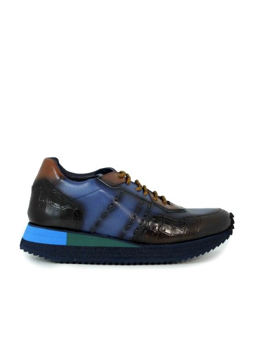 ZAPATOS COMBINADOS CON CORDONES KEEP HONEST 01136 MARINO