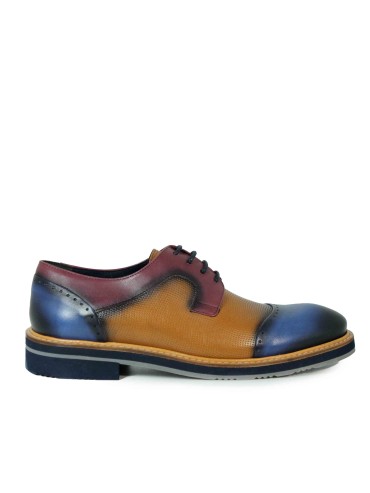 ZAPATOS COMBINADOS CON CORDONES Y HEBILLA KEEP HONEST 01140 MARINO