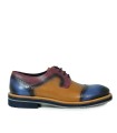 ZAPATOS COMBINADOS CON CORDONES Y HEBILLA KEEP HONEST 01140 MARINO