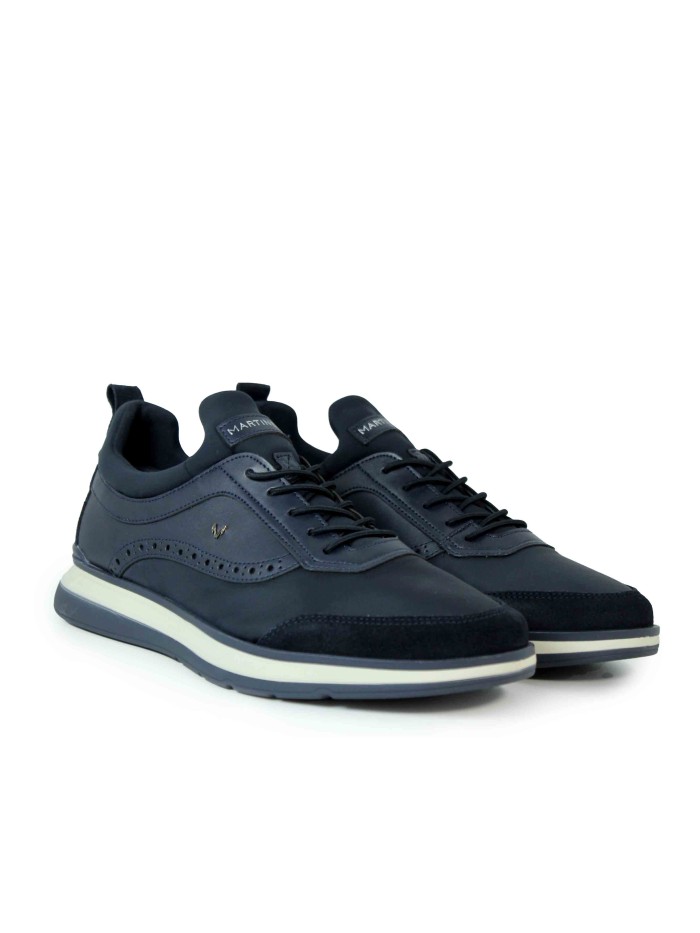 ZAPATILLA ELEGANTES DE PIEL MARTINELLI WALDEN 1606-2733X1 MARINO